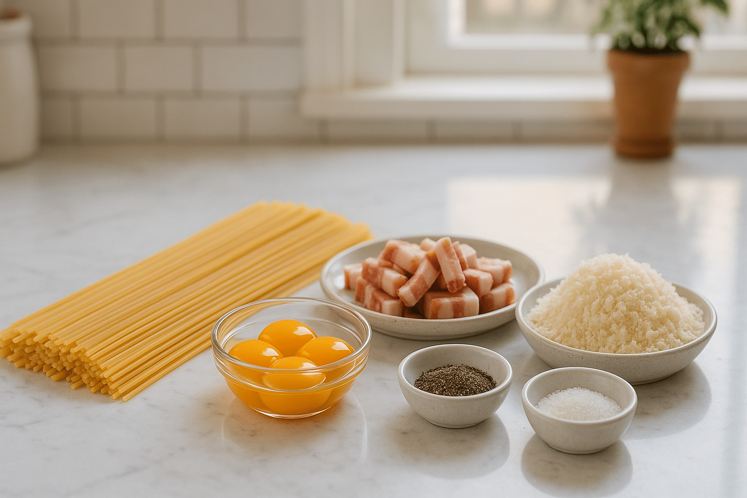 Espaguetis carbonara Espaguetis carbonara