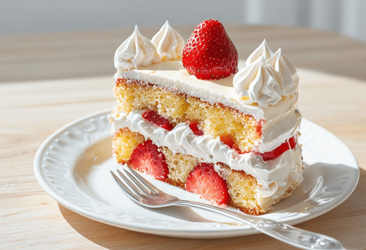 Shortcake Con Fresas Shortcake Con Fresas