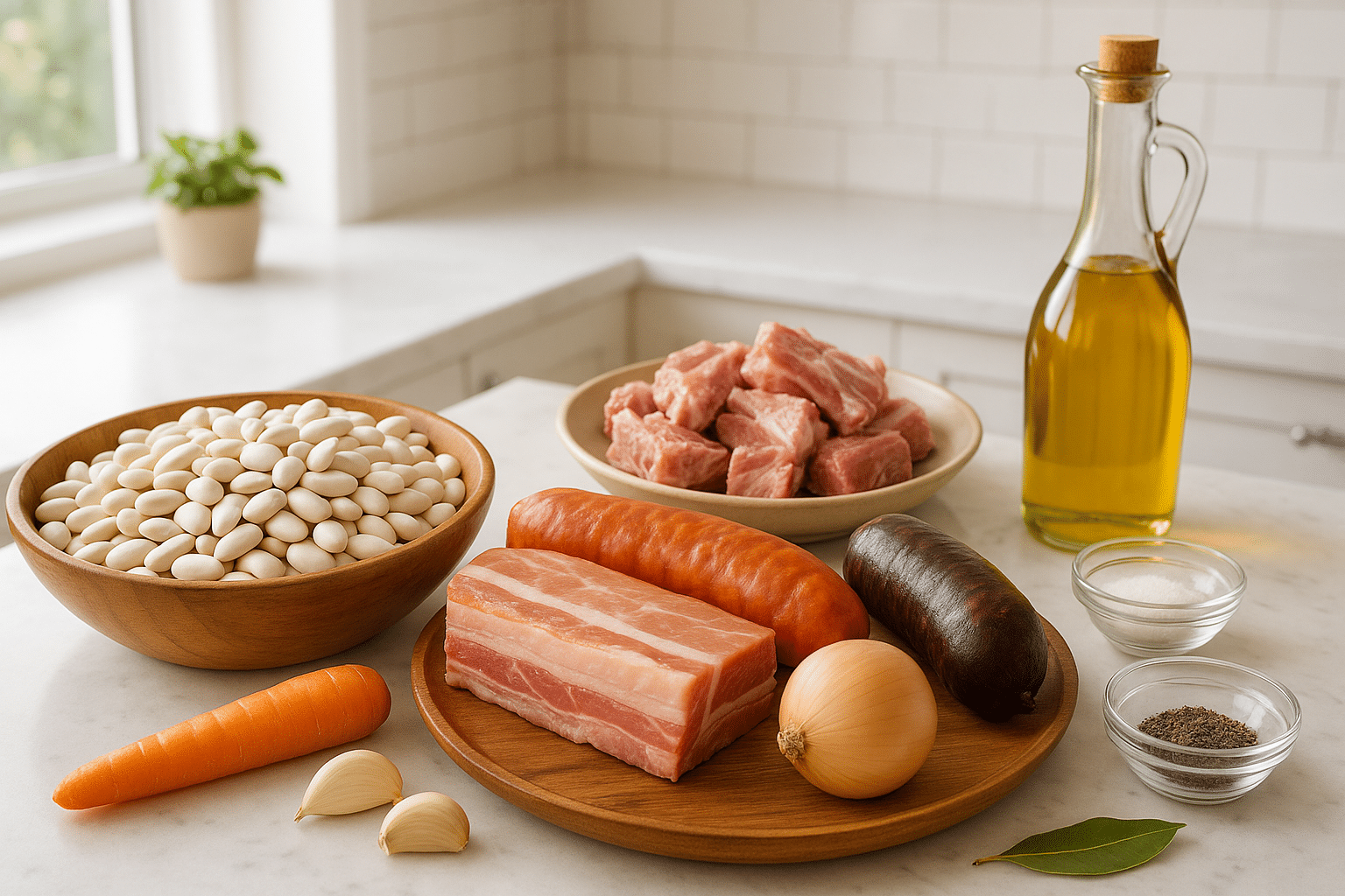 Ingredientes para hacer Cocido Montañes Ingredientes para hacer Cocido Montañes