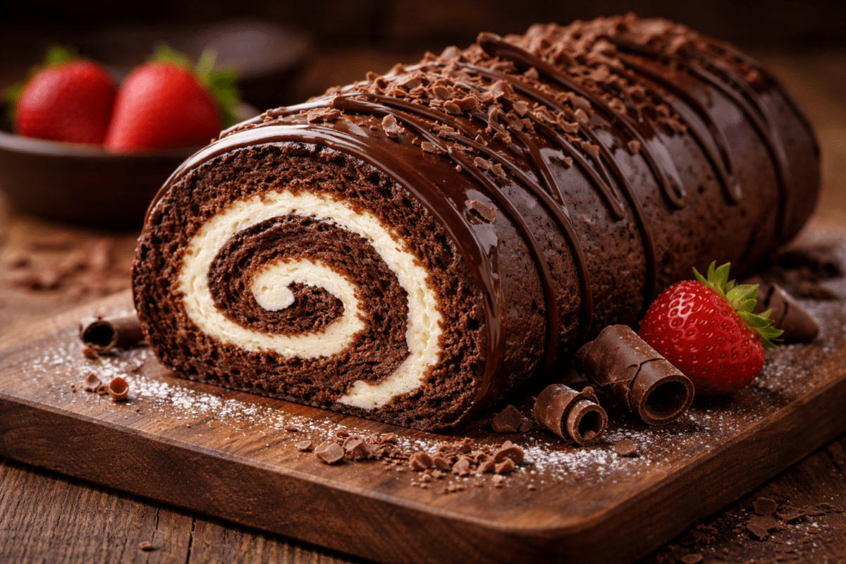 Rollo De Chocolate Casero: Receta De La Abuela De Toda La Vida
