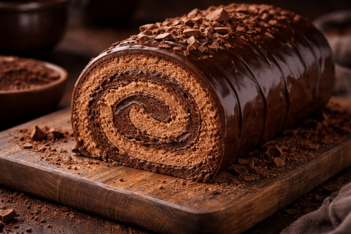 Rollo De Chocolate Casero: Receta De La Abuela De Toda La Vida