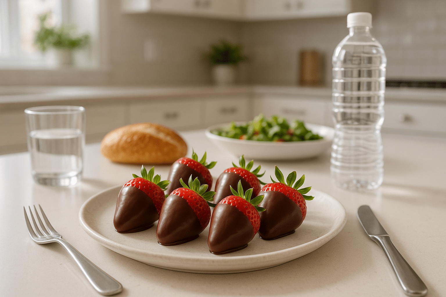 Receta de Fresas con Chocolate Receta de Fresas con Chocolate