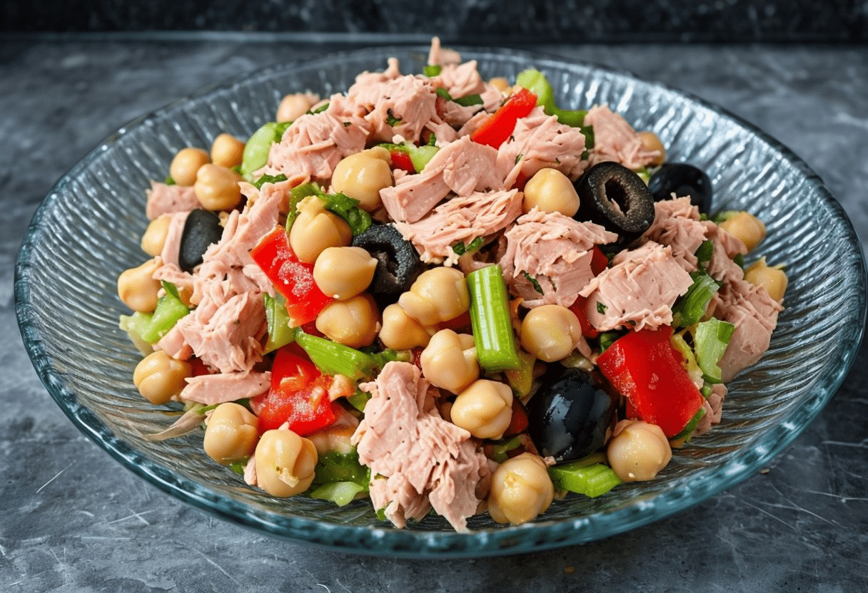 Como hacer Ensalada de garbanzos, a la vasca Como hacer Ensalada de garbanzos, a la vasca