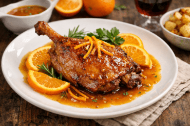 Pato A La Naranja receta casera paso a paso