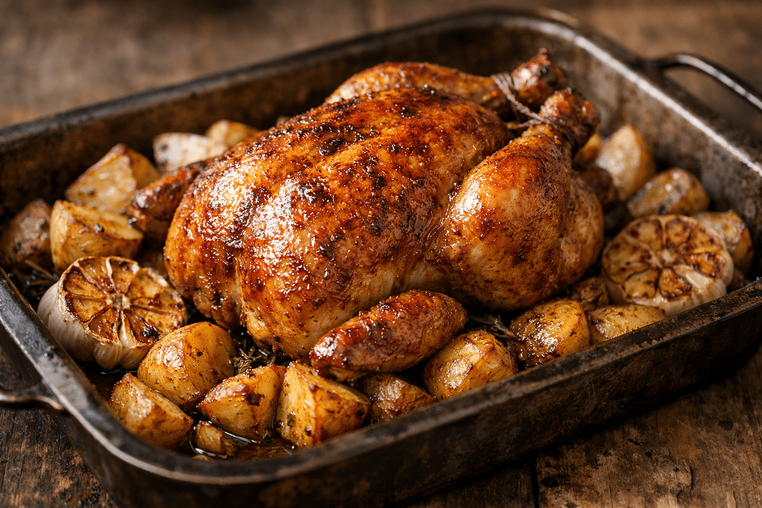 Pollo Al Horno pollo asado al horno