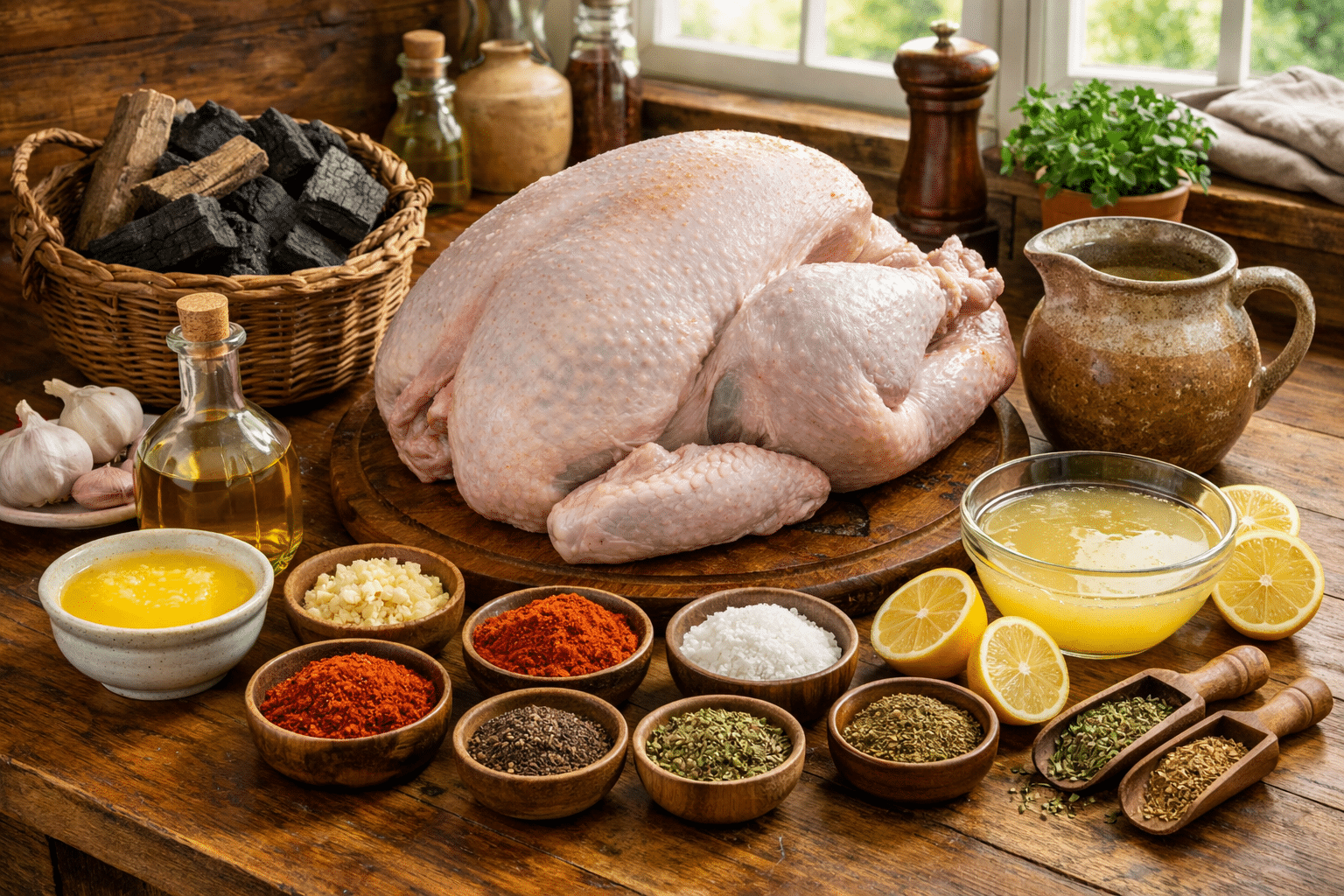 Pavo Entero A La Parrilla Ingredientes Pavo Entero A La Parrilla