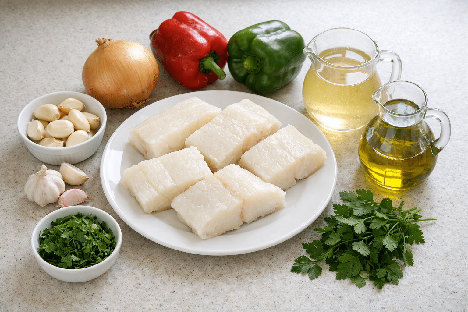 Bacalao al horno Ingredientes para el bacalao al horno