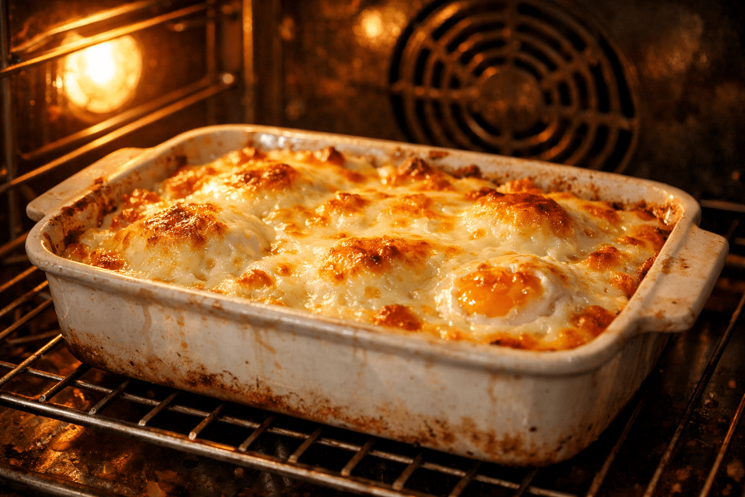 Receta de Huevos a la Reina Rellena las claras de huevo con la mezcla y colócalas en una fuente apta para horno.