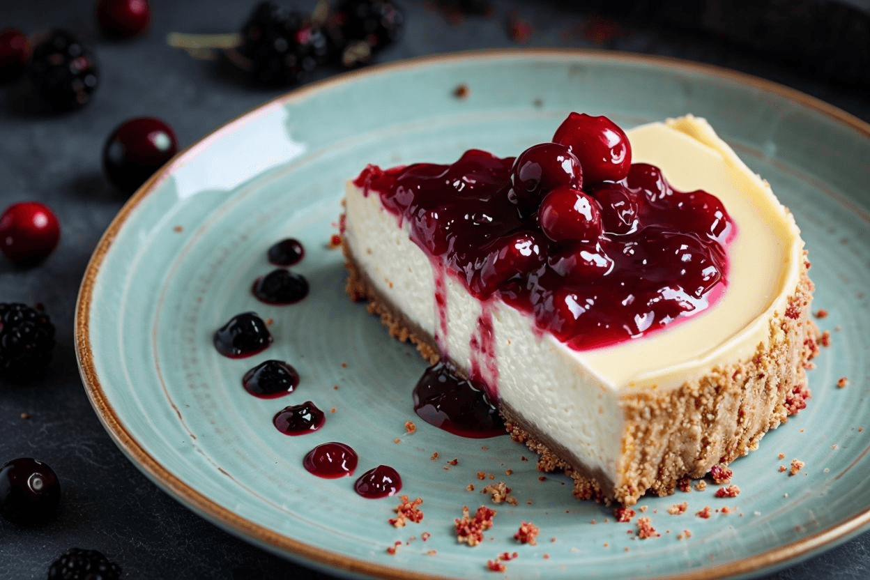 Tarta Casera De Queso Y Frambuesas Tarta Casera De Queso Y Frambuesas