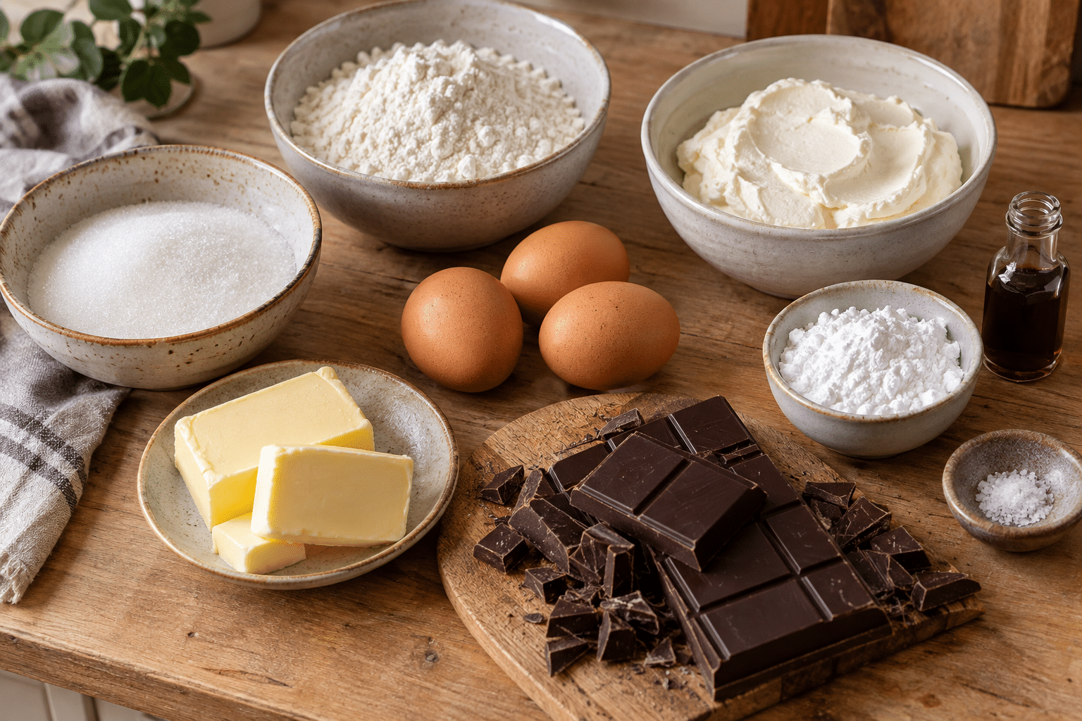 Brownies Cubiertos De Queso Ingredientes para los brownies con queso crema