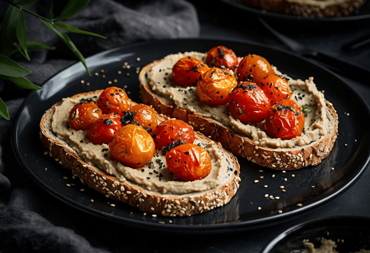 Receta de Tomates Cherry al Horno con Ajo Receta de Tomates Cherry al Horno con Ajo