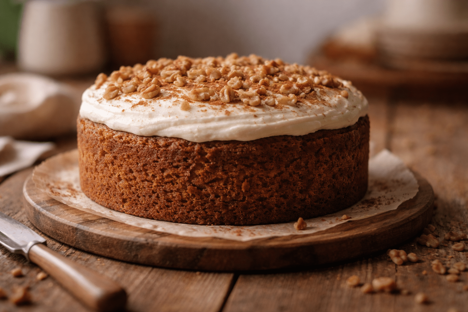 Pastel de zanahoria vegetariano pastel de zanahoria