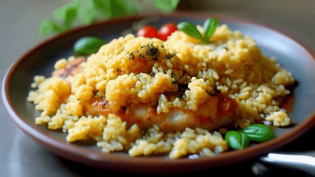 Pollo italiano con arroz pollo italiano con arroz