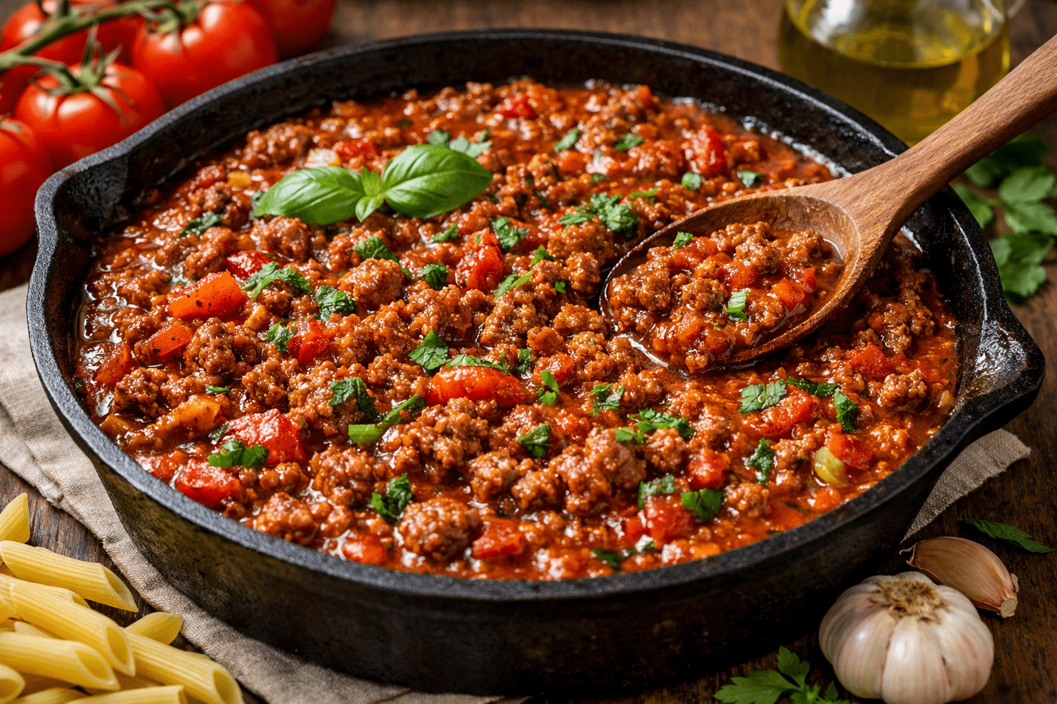 Salsa Italiana De Carne Picada salsa italiana de carne picada