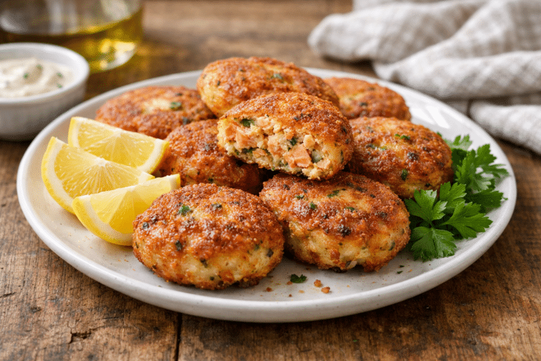 Tortas de salmón Tortas de salmón