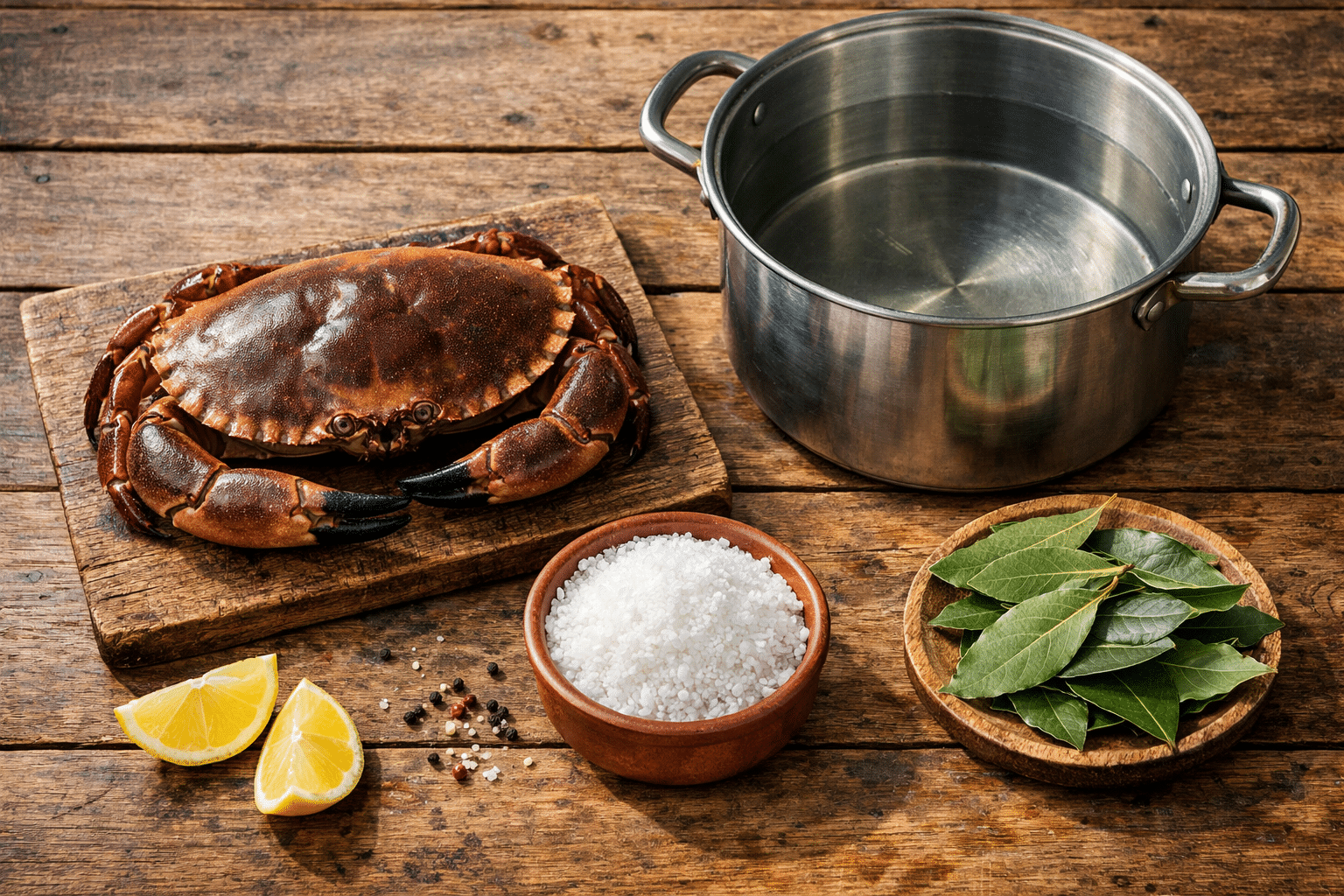 Como Cocer Buey de mar Ingredientes para cocer buey de mar