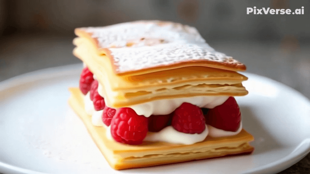 Milhojas rellenas Milhojas rellenas