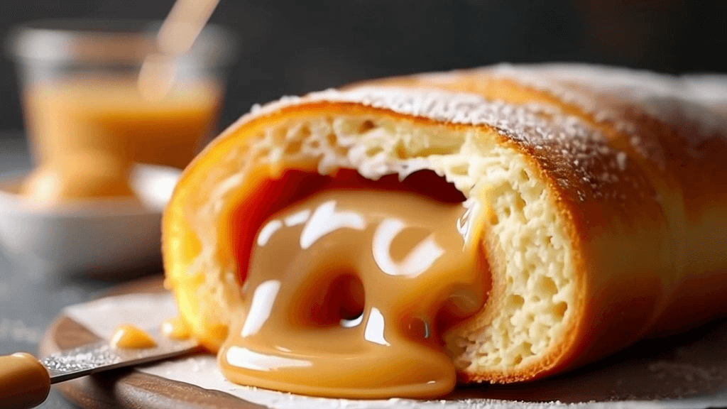 Receta Piononos rellenos con dulce de leche Piononos Rellenos con Dulce de Leche