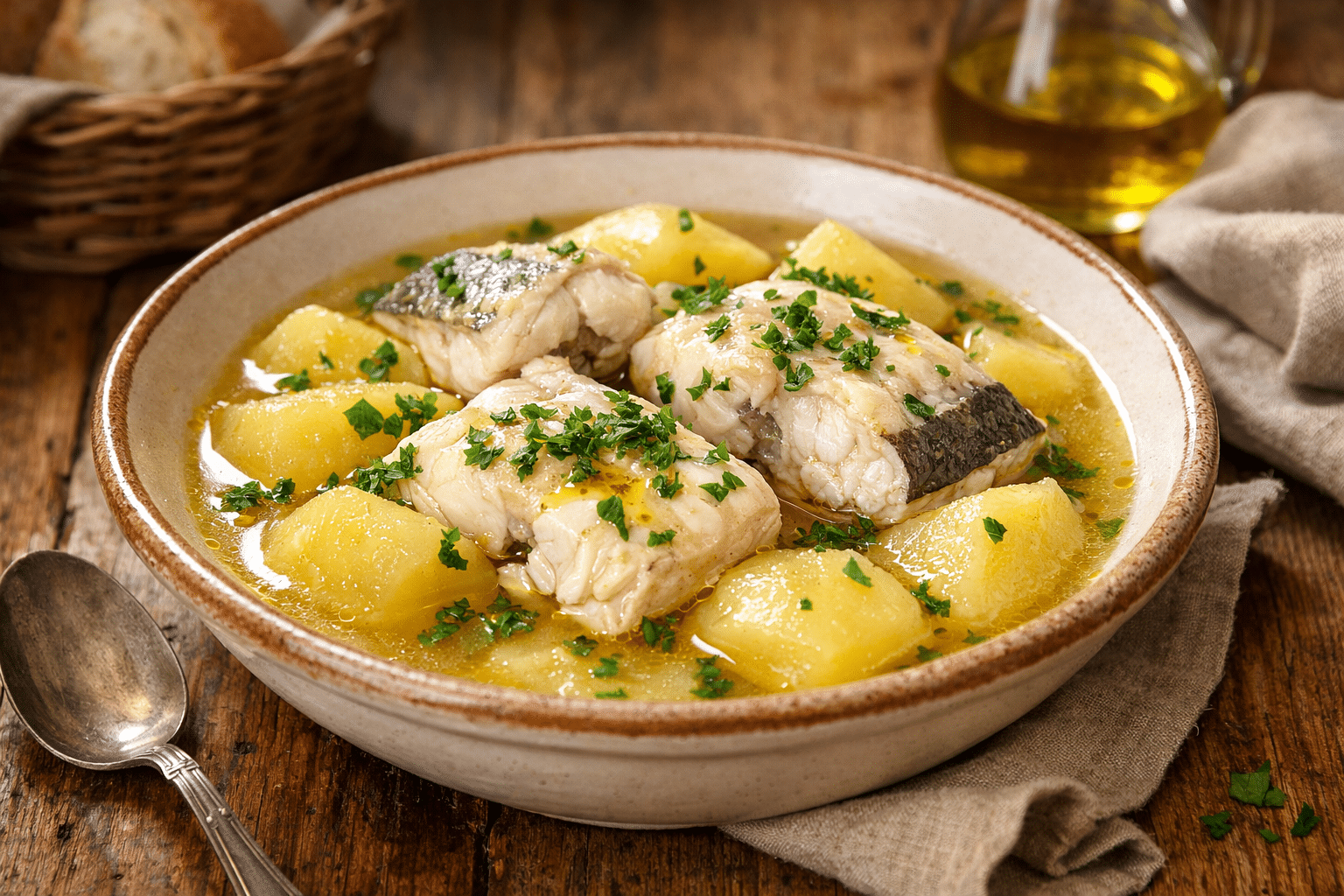 Merluza Cocida Con Patatas merluza cocida con patatas