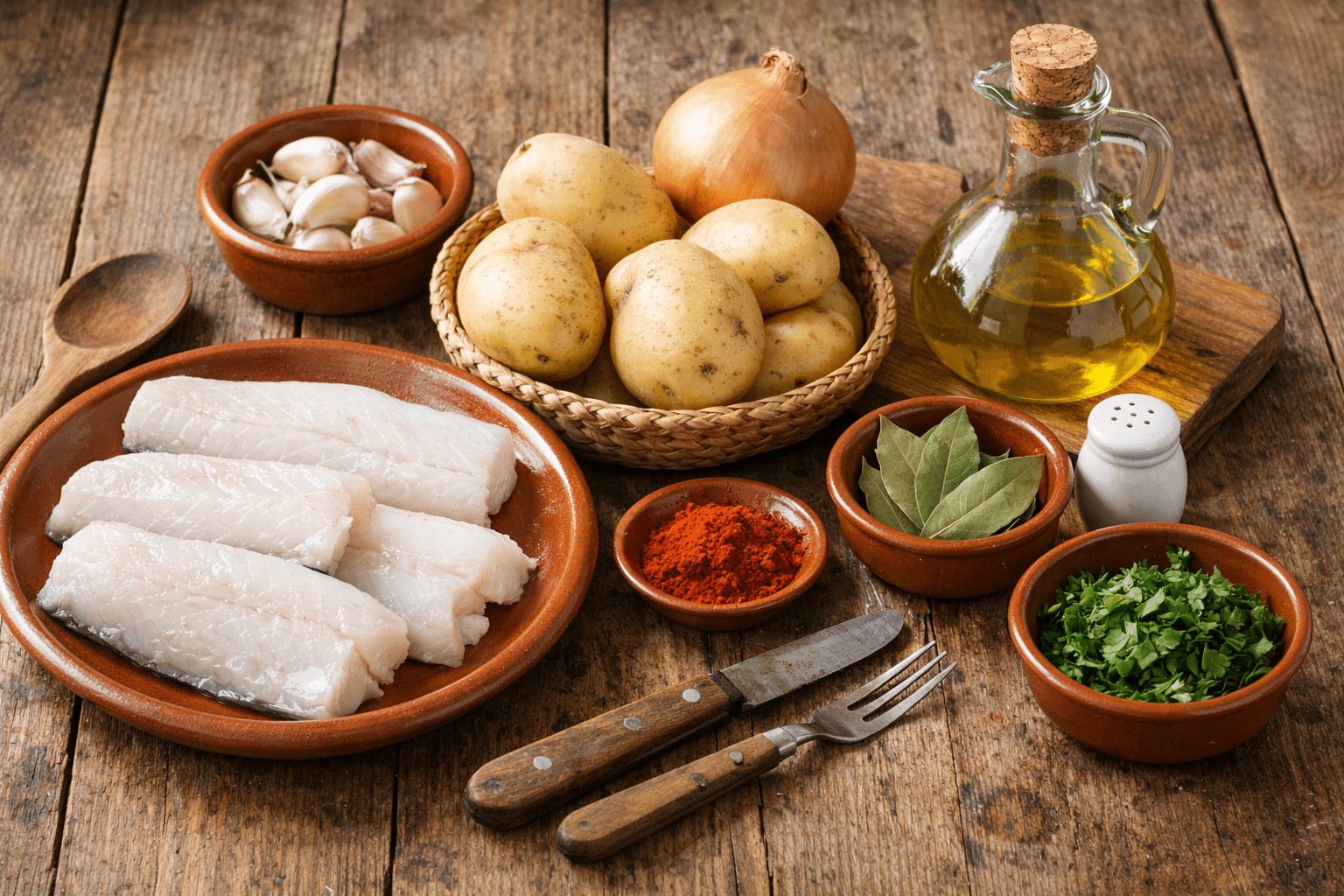 Merluza Cocida Con Patatas Ingredientes para hacer merluza cocida con patatas