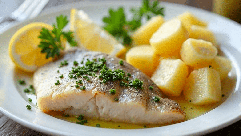 Merluza Cocida Con Patatas merluza cocida con patatas