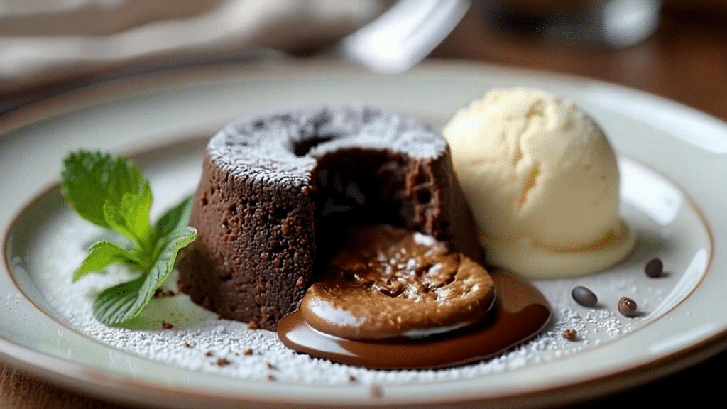 Pasteles Fundidos de Chocolate Pasteles Fundidos de Chocolate
