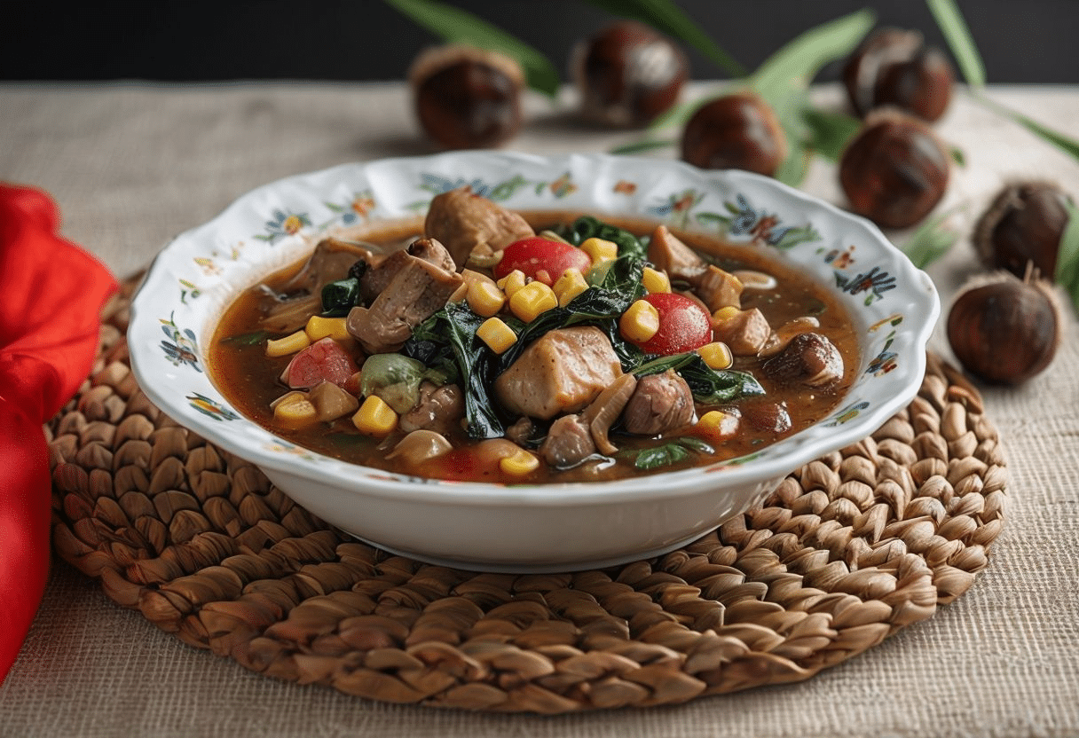 Pote de castañas Pote de castañas