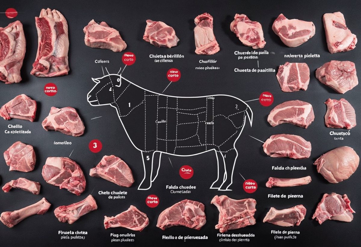 Partes Del Cordero Despieces, Cortes Y Usos Culinarios.