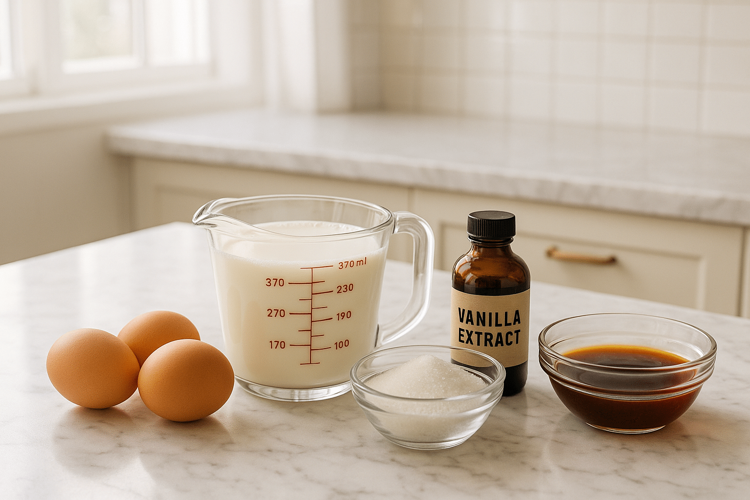 Flan de huevo en microondas Flan de huevo en microondas