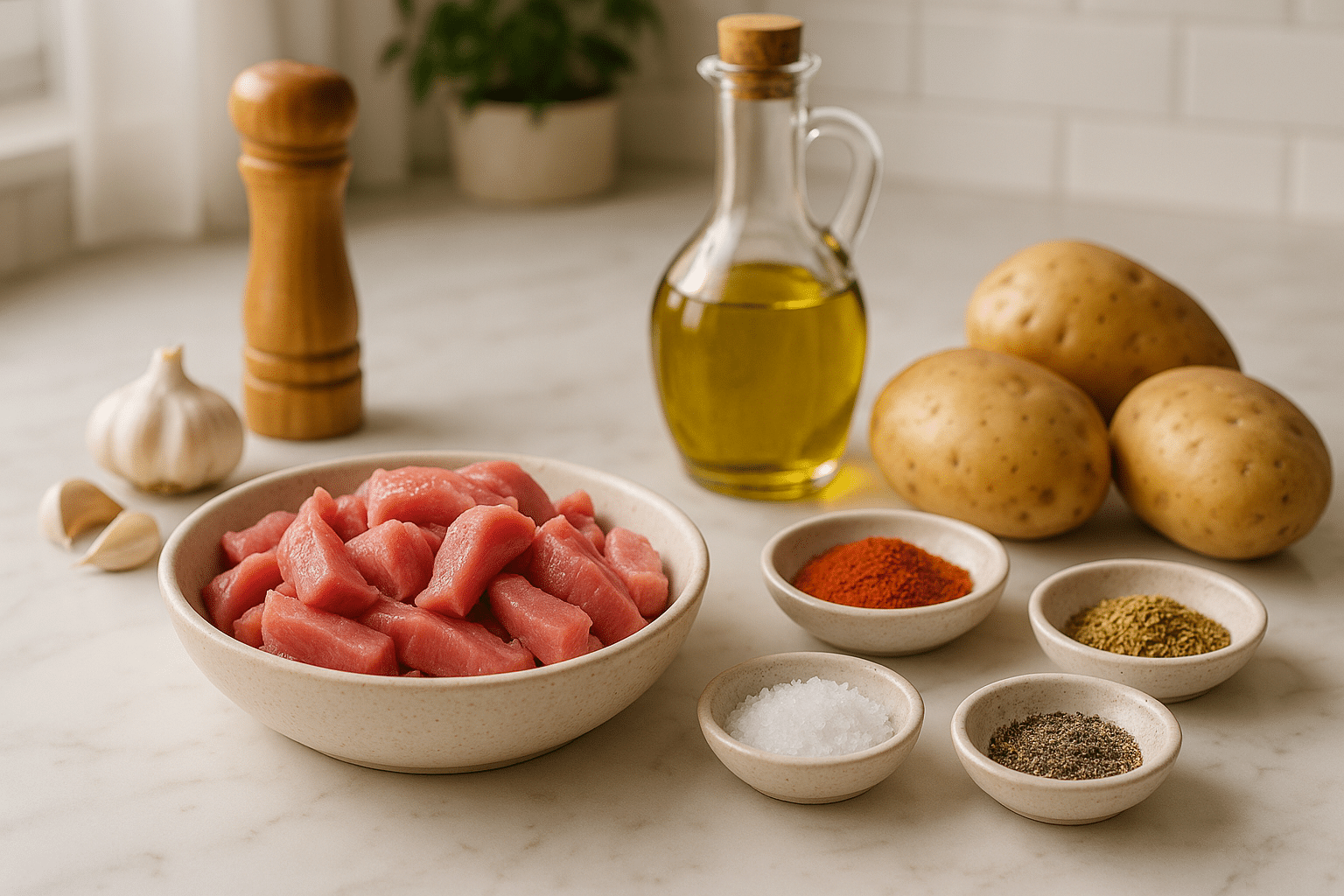 Ingredientes para hacer Raxo Gallego Ingredientes para hacer Raxo Gallego