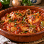 Pollo con tomate de la abuela
