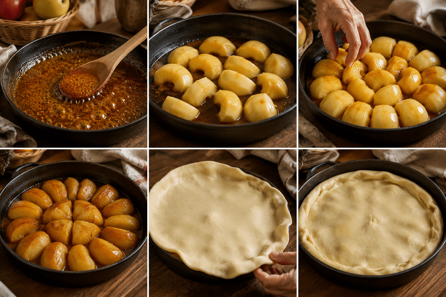 Tarta tatin de manzana Cómo Hacer Tarta Tatin de Manzana Paso a Paso