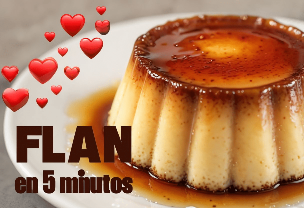 Flan de Huevo en Microondas Fácil y Rápido Flan de Huevo en Microondas Fácil y Rápido