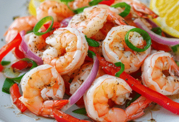 Receta de Ceviche de Gambas Frescas