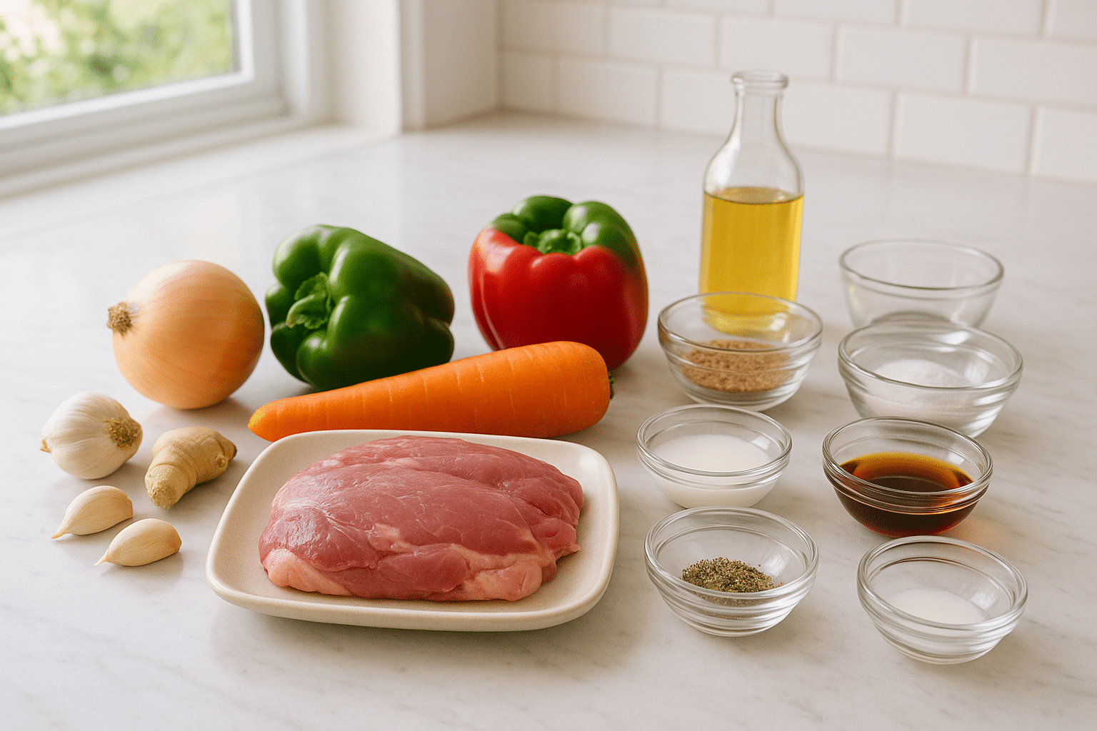 Ingredientes para el Pato a la Tie Ban Ingredientes para el Pato a la Tie Ban