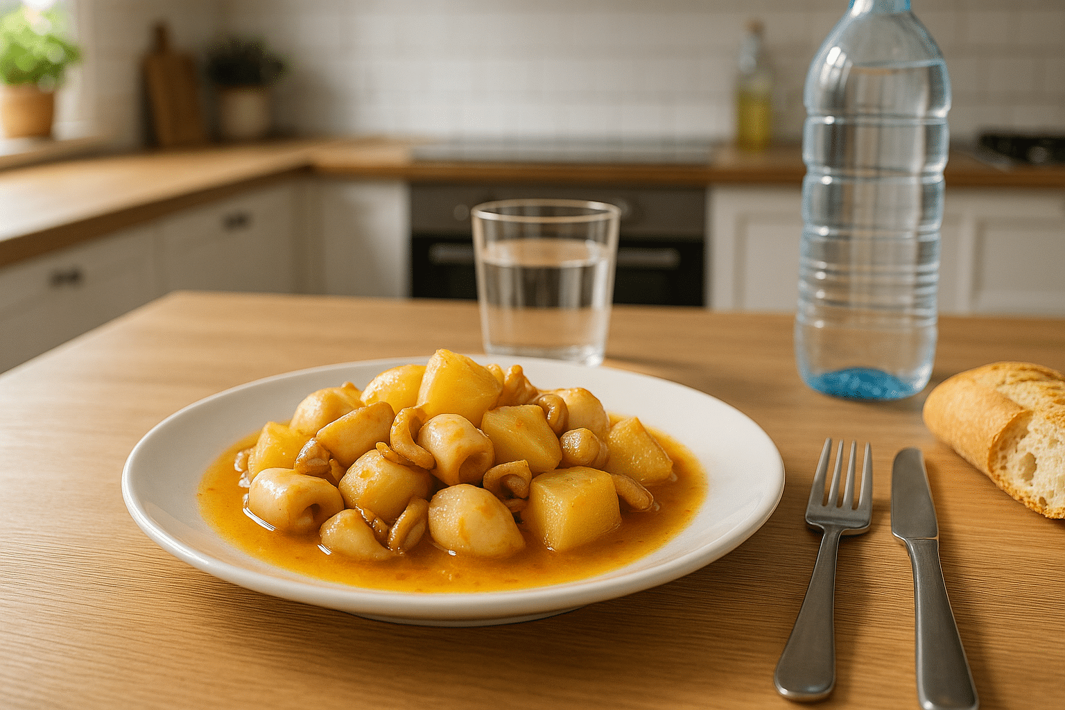 Guisado de sepia Alicante Guisado de sepia Alicante