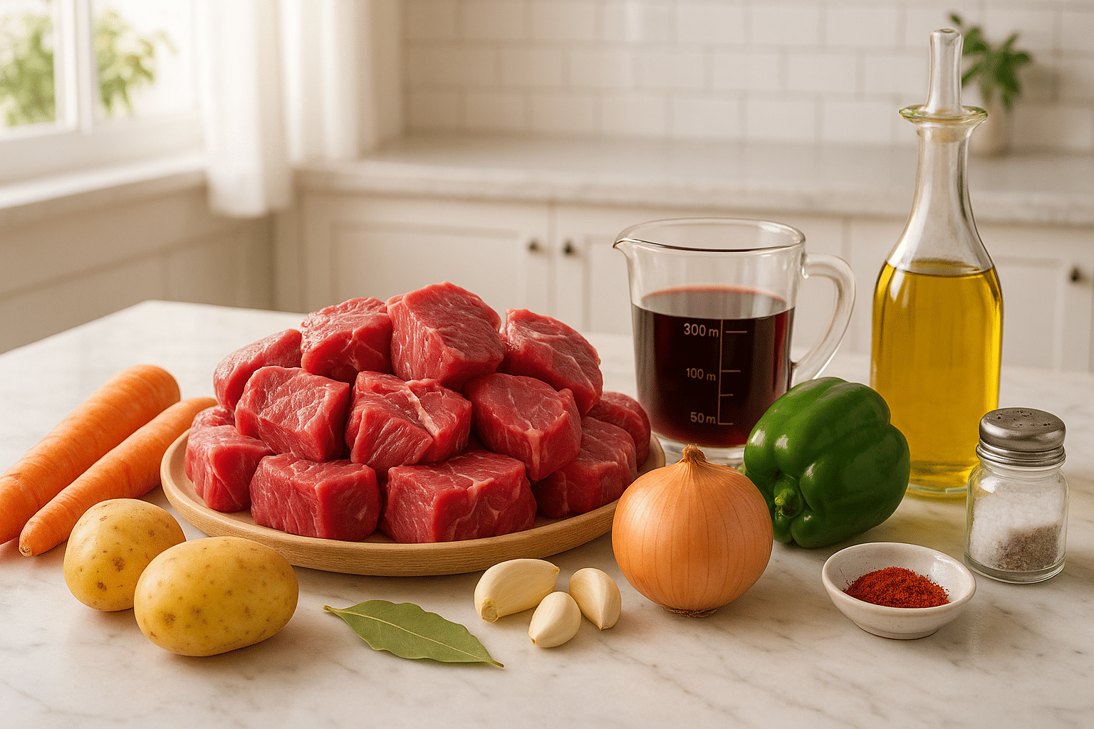 Carne Guisada receta de la Abuela Ingredientes para hacer Carne Guisada Receta de la Abuela