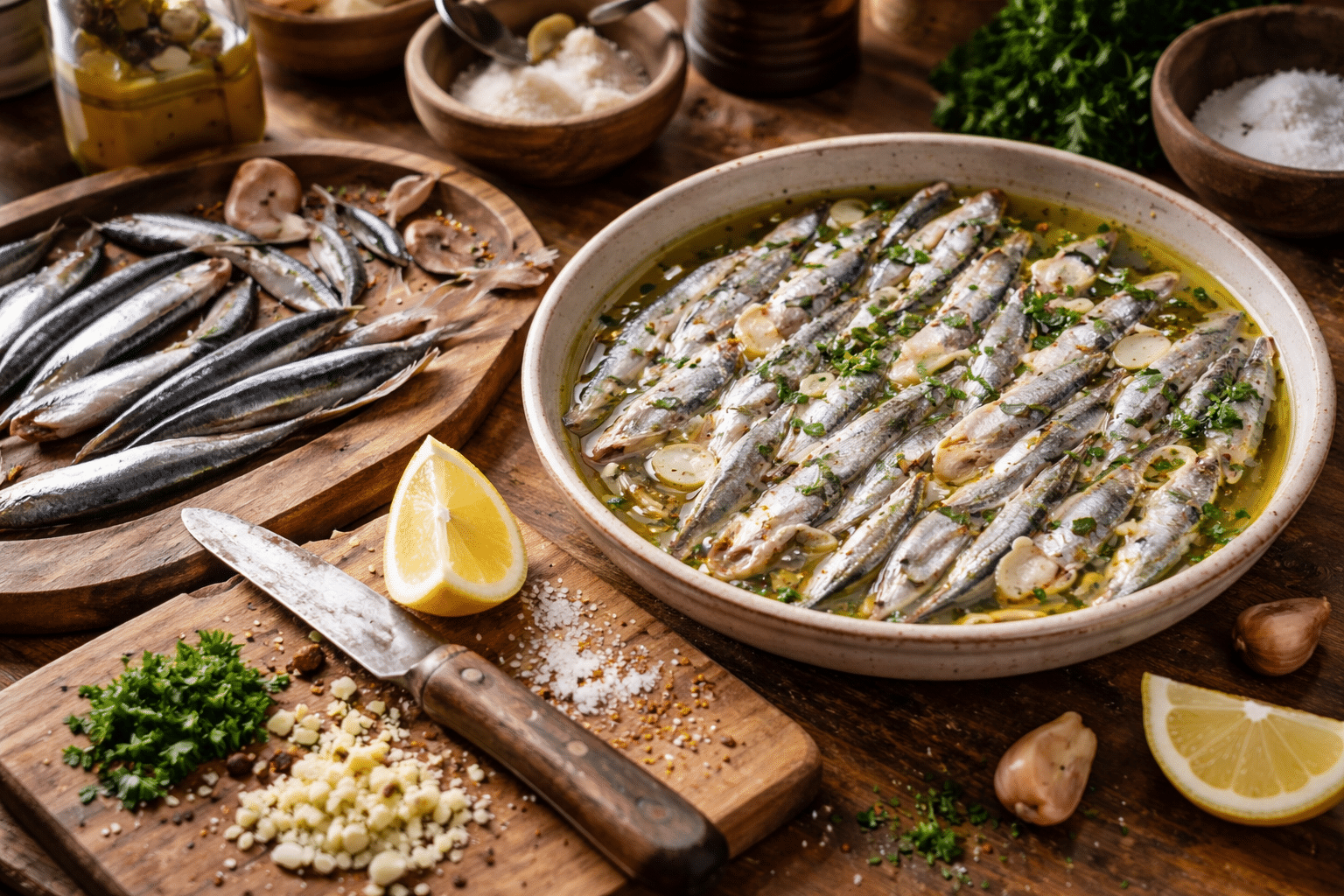 Boquerones en vinagre preparacion de los boquerones en vinagre