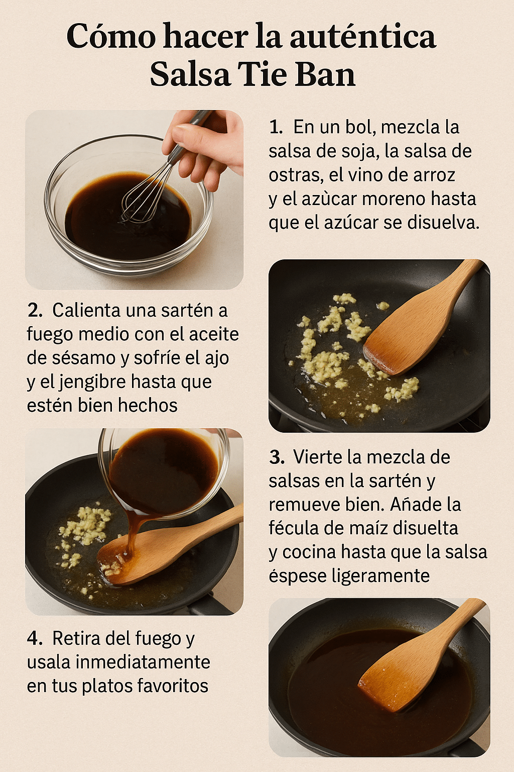 Salsa Tie Ban preparacion salsa tie ban