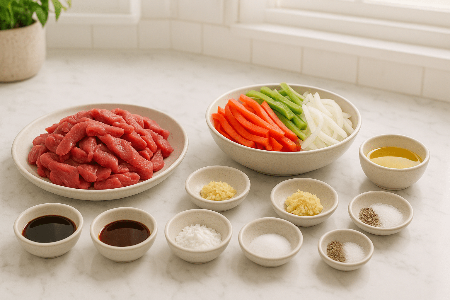 Ingredientes para hacer Ternera Tie Ban Ingredientes para hacer Ternera Tie Ban