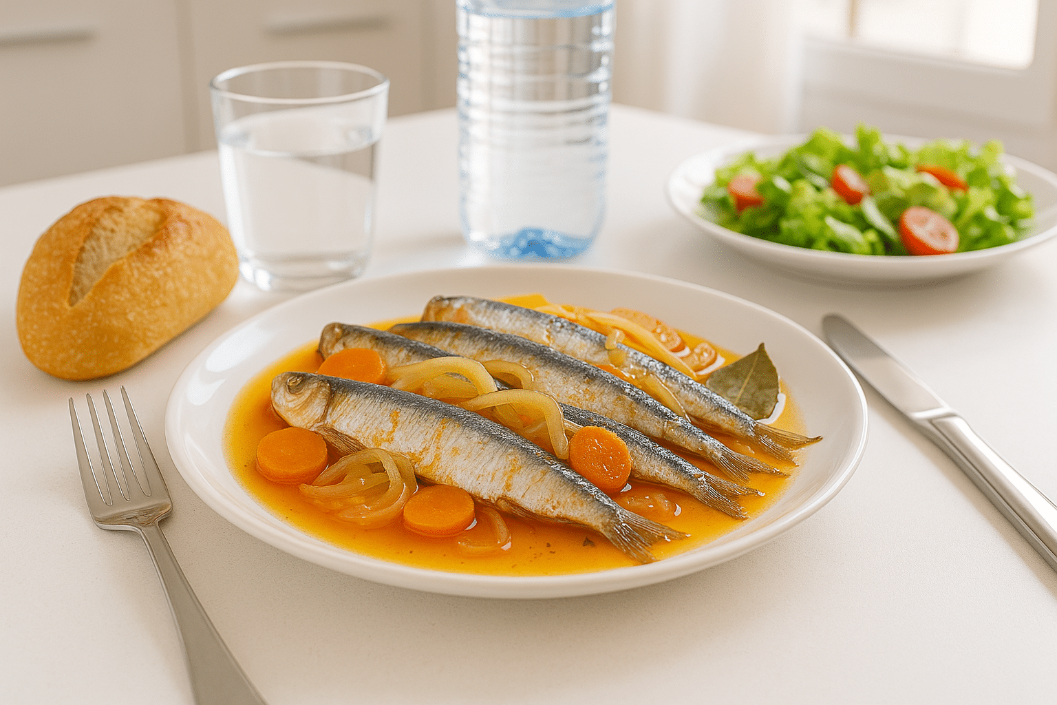 Sardinas en escabeche a la catalana Sardinas en escabeche a la catalana
