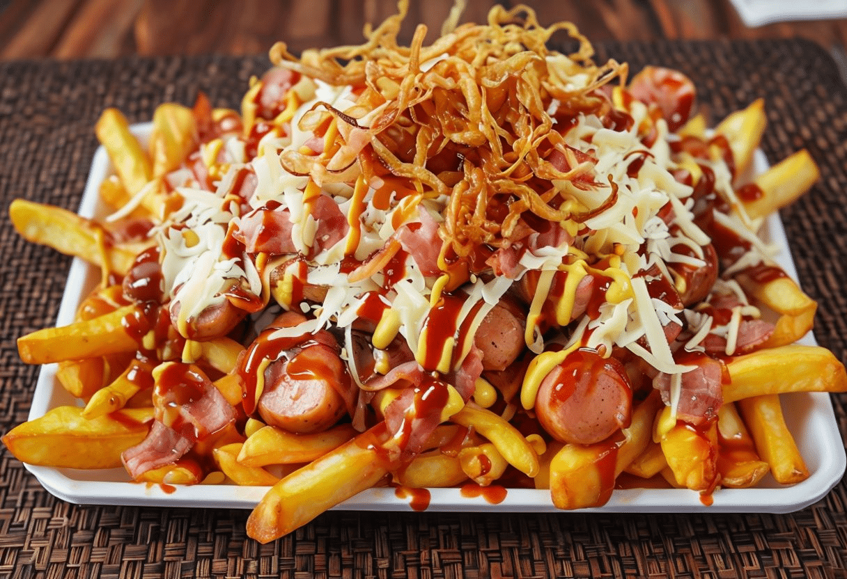 Salchipapa Colombiana Salchipapa Colombiana