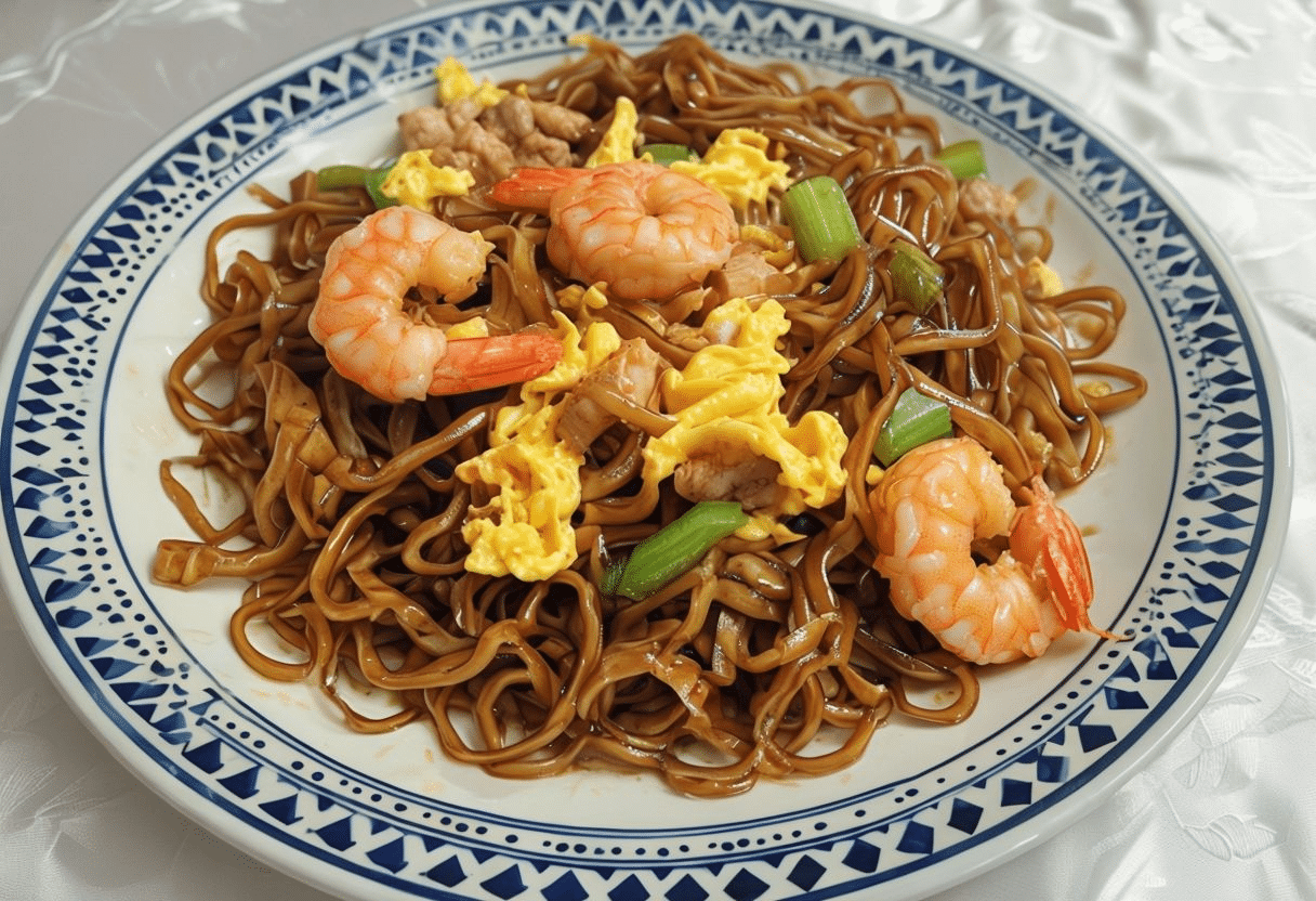 Tallarines Wu dong Tallarines Wu dong