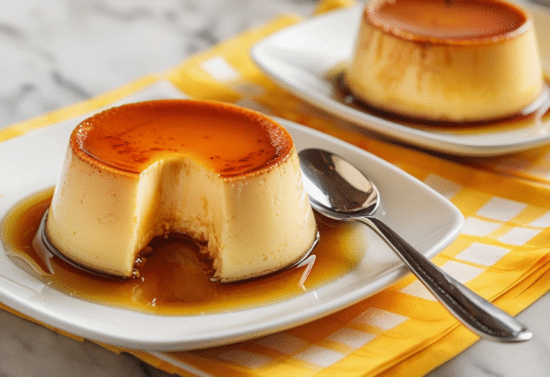 Flan de huevo casero receta de la abuela Flan de huevo casero
