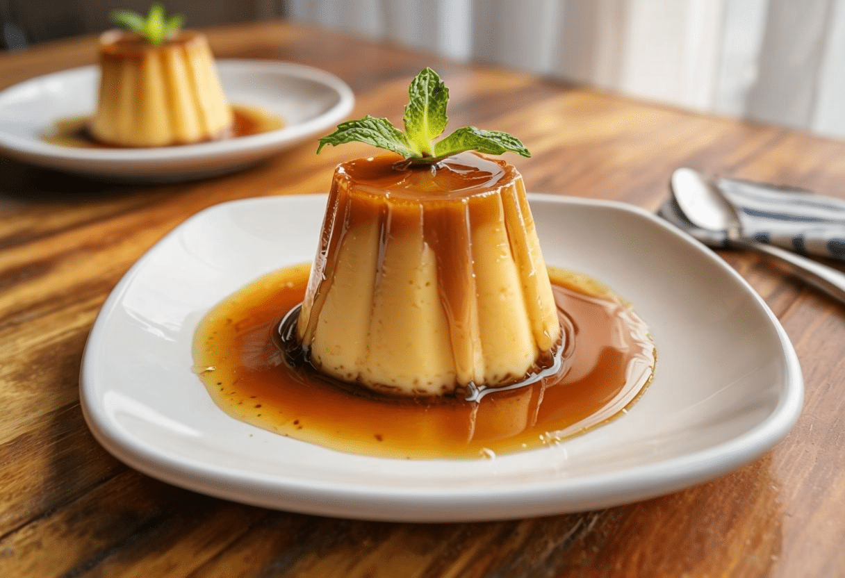 Flan de huevo casero Tradicional Flan de huevo casero Tradicional