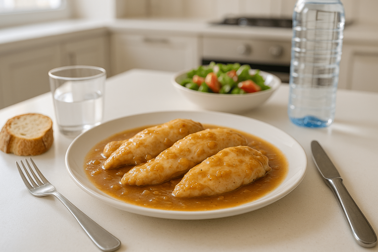 Filetes de Pollo en Salsa de la Abuela Filetes de Pollo en Salsa de la Abuela