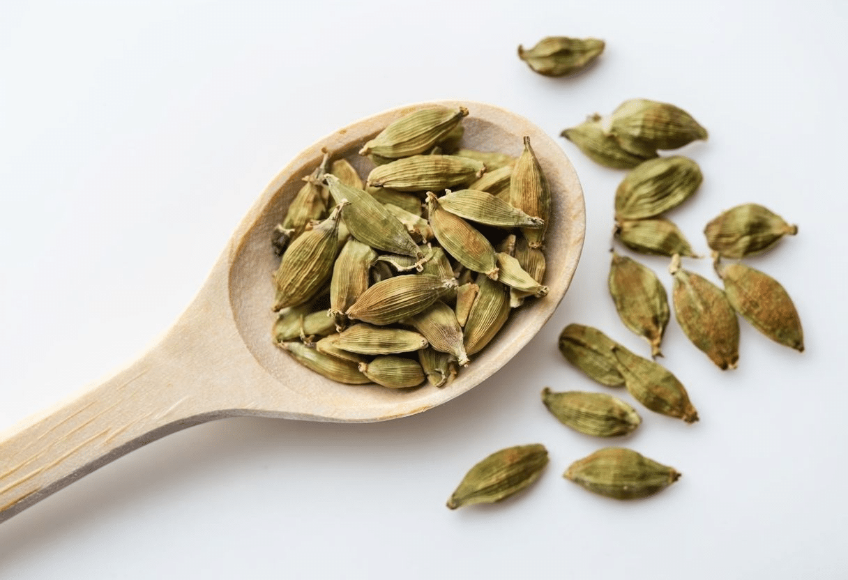 Cardamomo en grano o semillas de cardamomo Cardamomo en grano o semillas de cardamomo