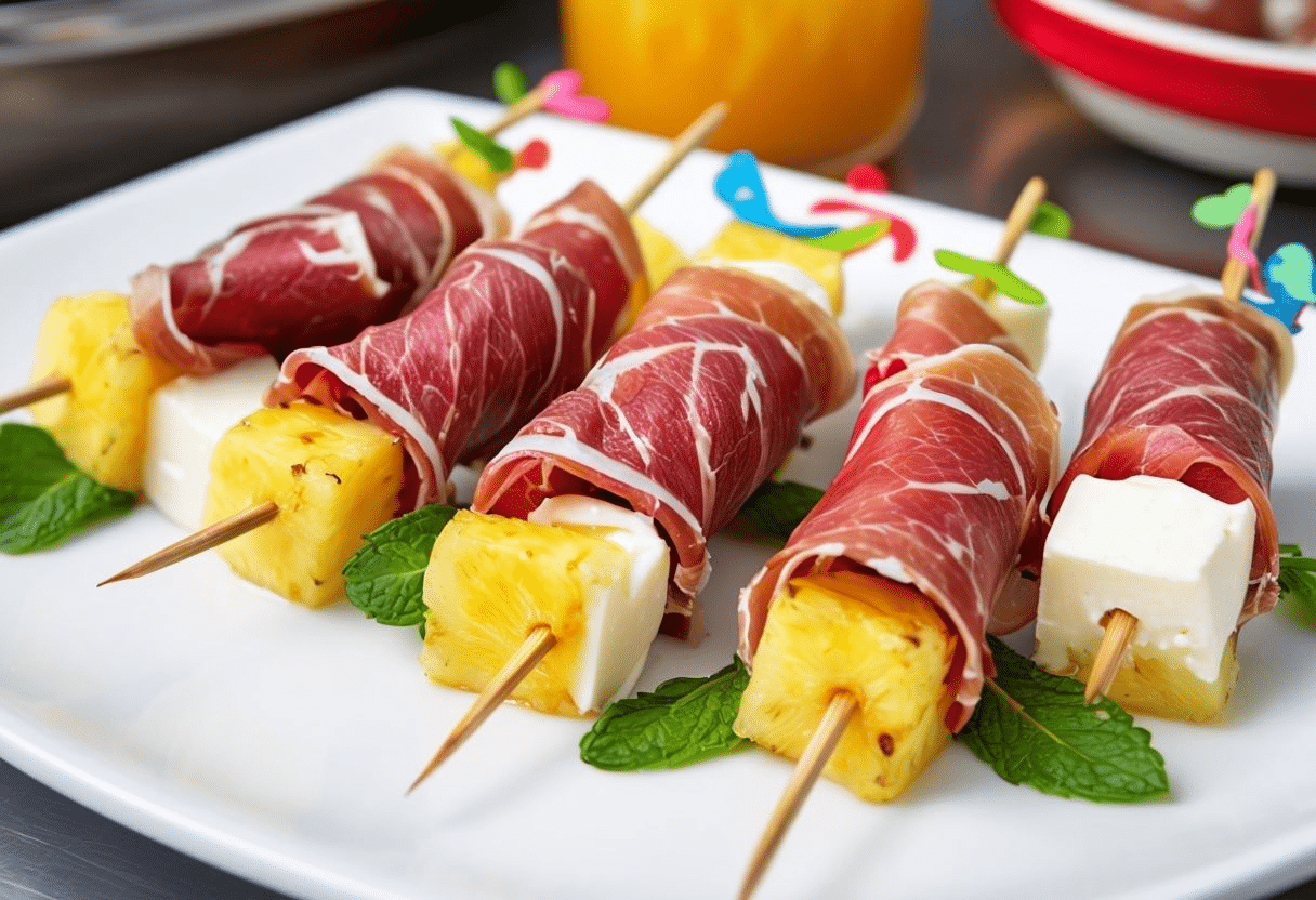 Tapas que Triunfan en los Bares pinchos de jamon y queso