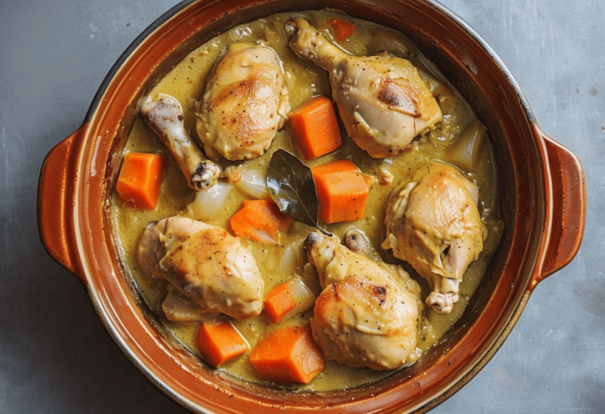 Pollo con almendras de la abuela Pollo con Almendras de la Abuela