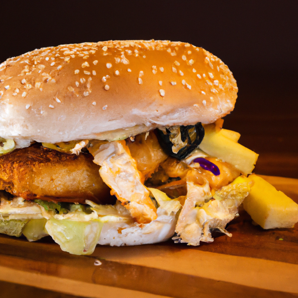 Hamburguesa de pollo casera: Sabor Irresistible y Salud en Cada Bocado Hamburguesa de pollo casera